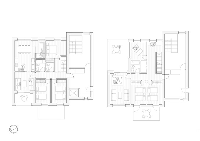 5-Bedroom Maisonette Flat Plans