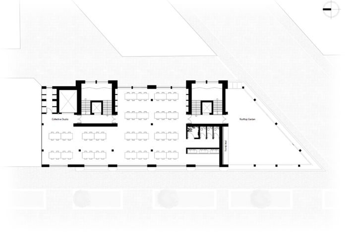 Sixth Floor Plan (Collaborative Studio)