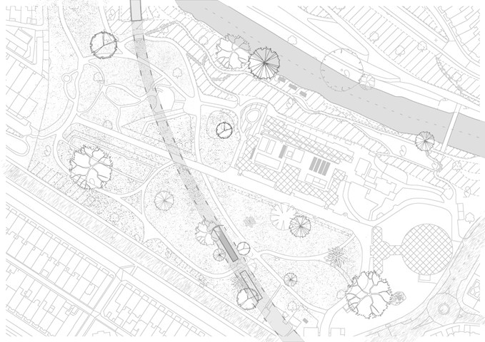 Glasgow Botanic Garden Railway Station Site Plan 