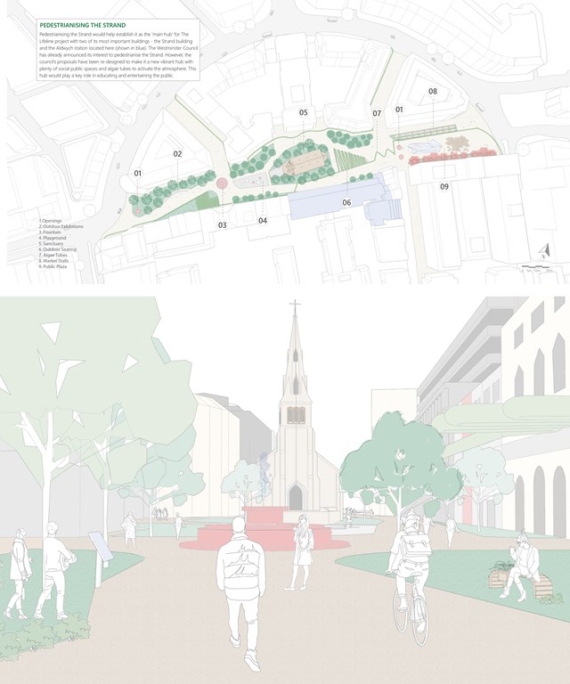 Pedestrianising the Strand 