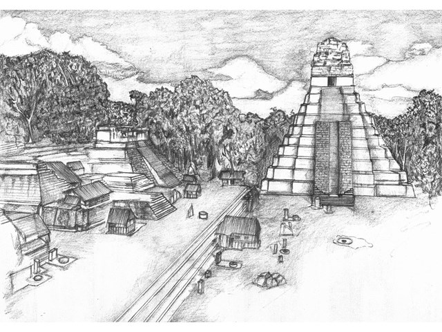 Tikal – North Necropolis and Temple I