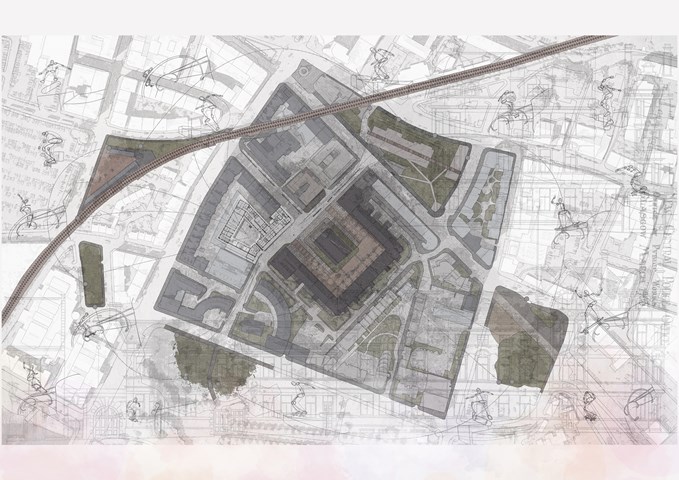 Apparatus Drawing – Site Plan: St. Andrews Square  