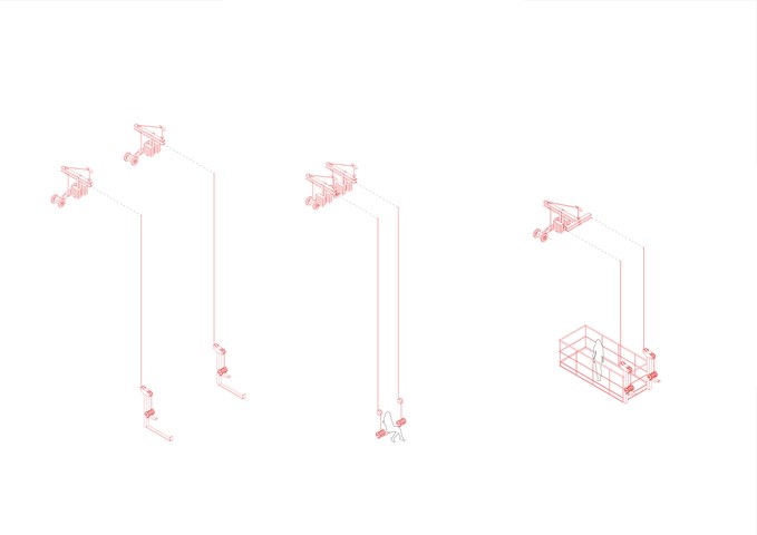 Exploded Axonometric Detail 1:50