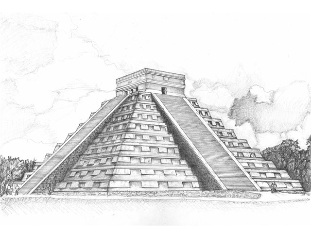 Pyramid at Chich'en Itza